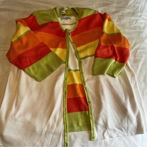 Women's CJ Banks 2-piece sweater set -2X